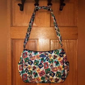 Vera Bradley "Cuban Stamps" On the Go Crossbody bag. Like NEW.